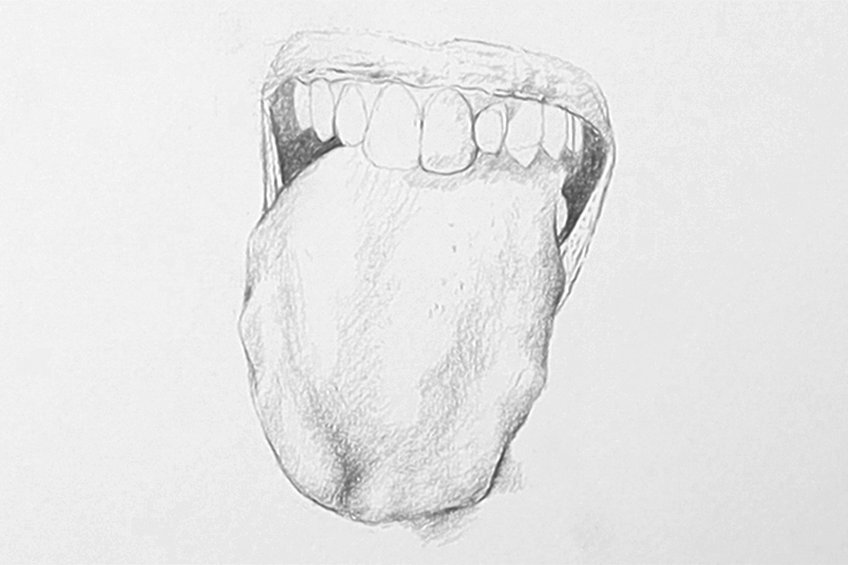 tongue drawing 08