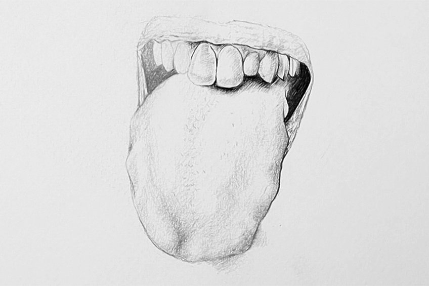 tongue sketch 13