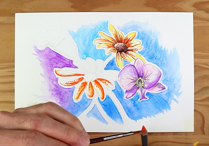 How to Use Watercolor Pencils