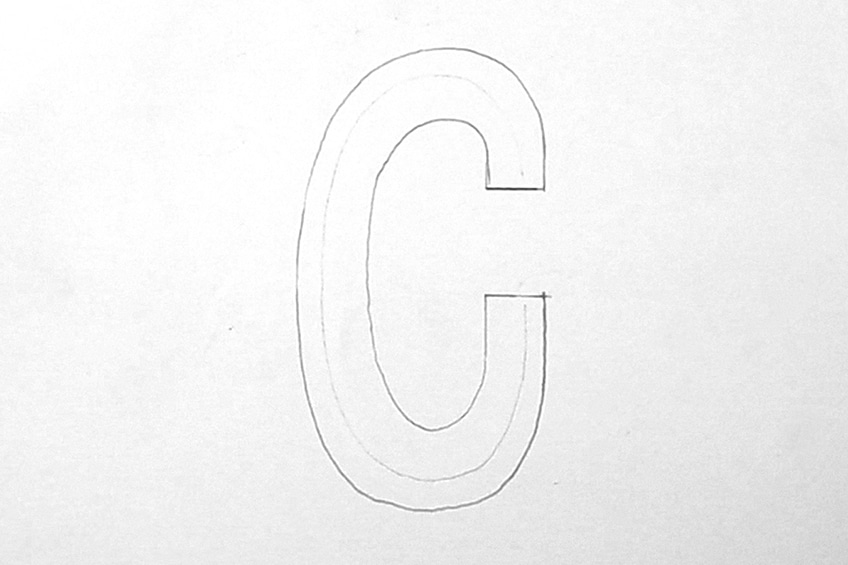 3D Letter-Drawing 18