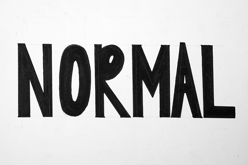 Drawing Normal Block Letters 1