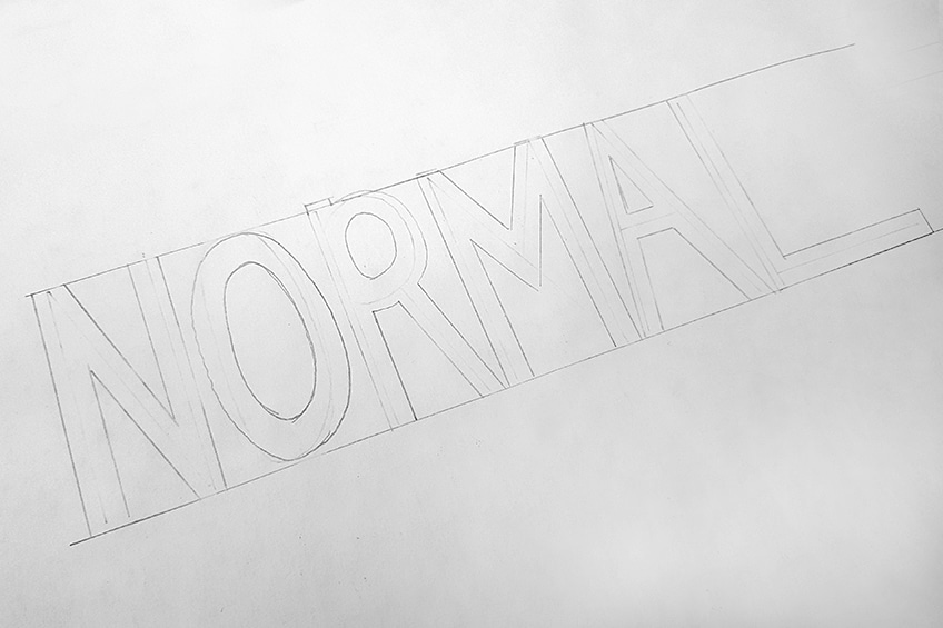 Drawing Normal Block Letters 5