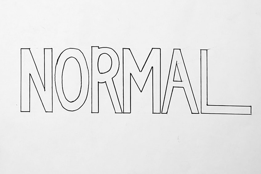 Drawing Normal Block Letters 8