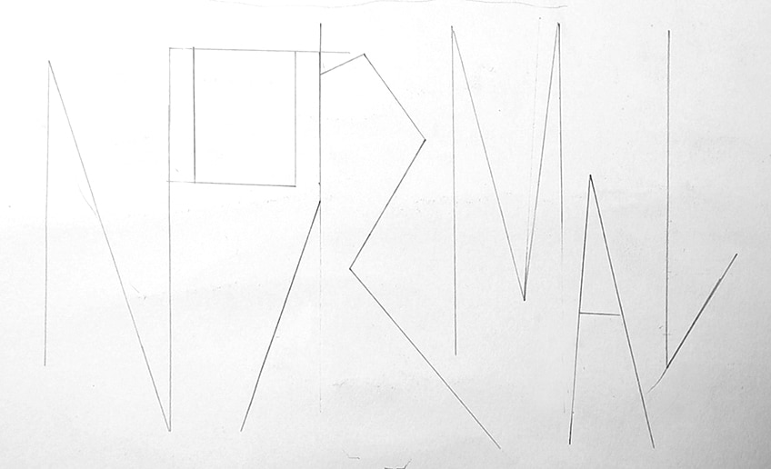 Drawing You Own Block Letters 22