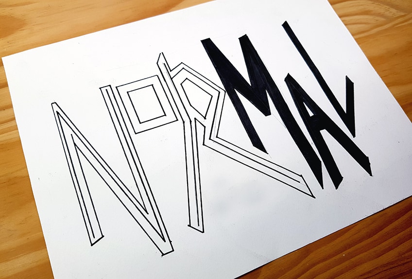 Drawing Your Own Block Letters 25