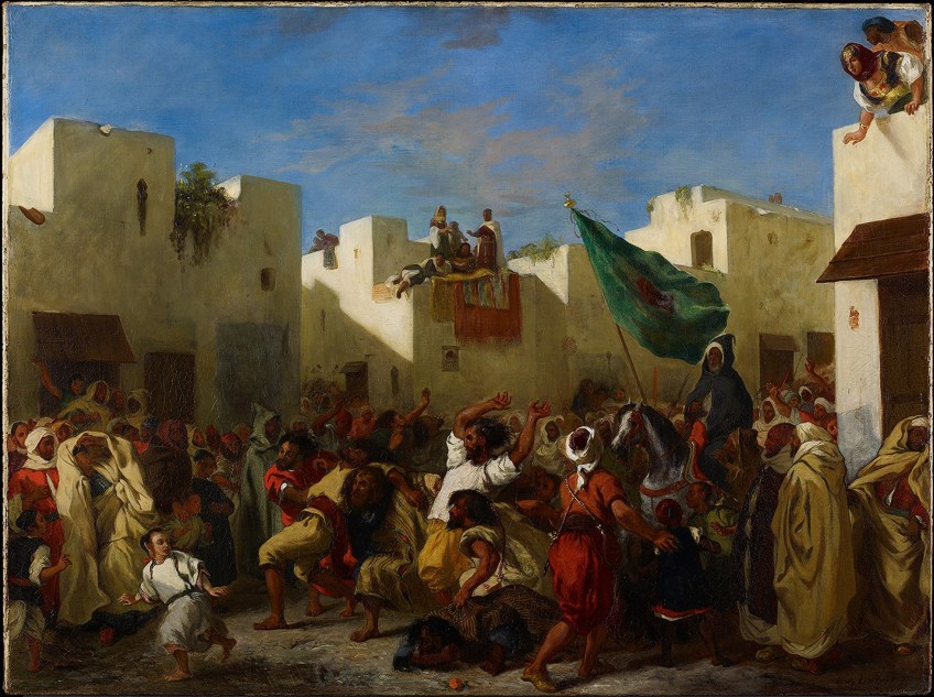 Eugène Delacroix Paintings of the Orient