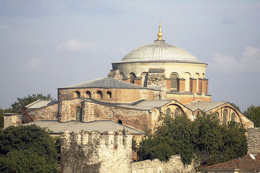 Hagia Irene Northwest view