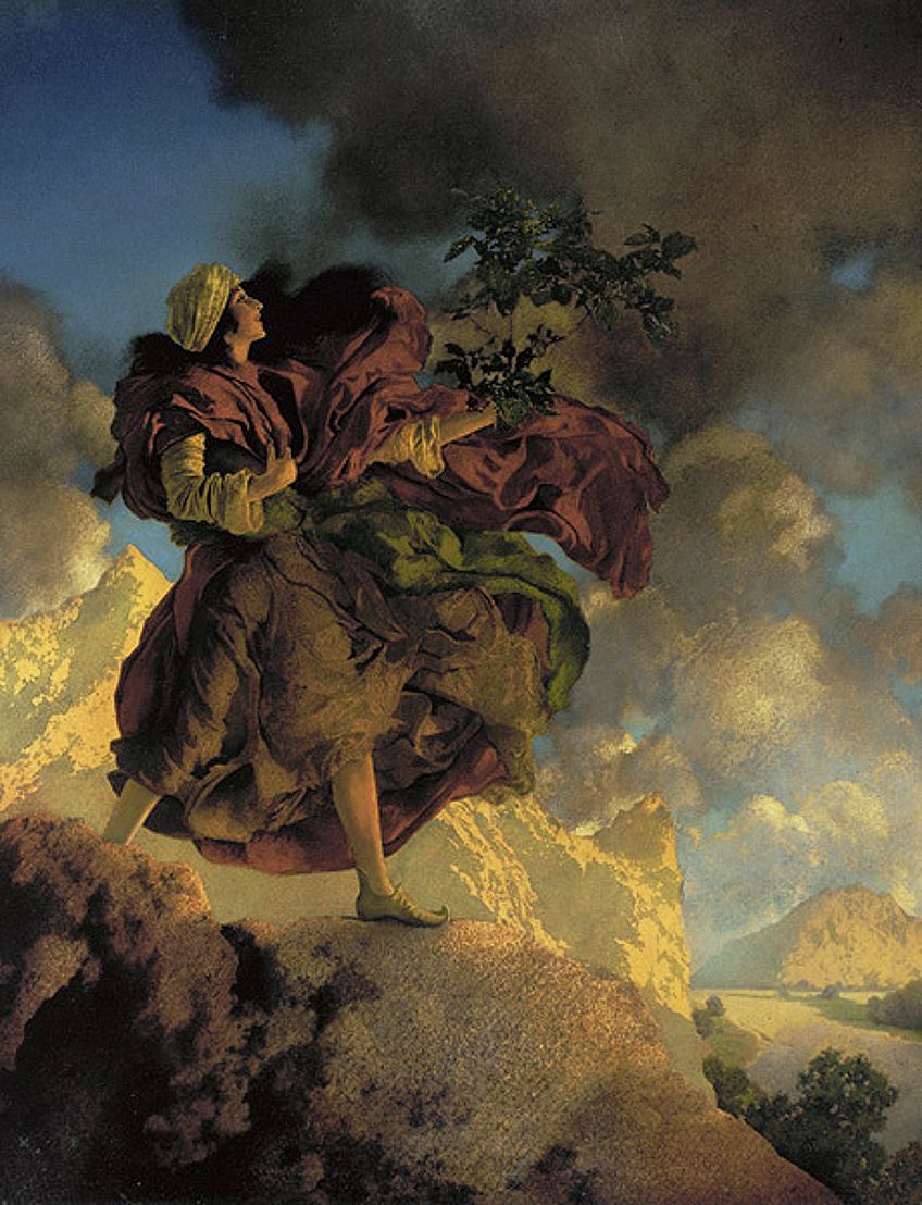 Example of Maxfield Parrish Artwork