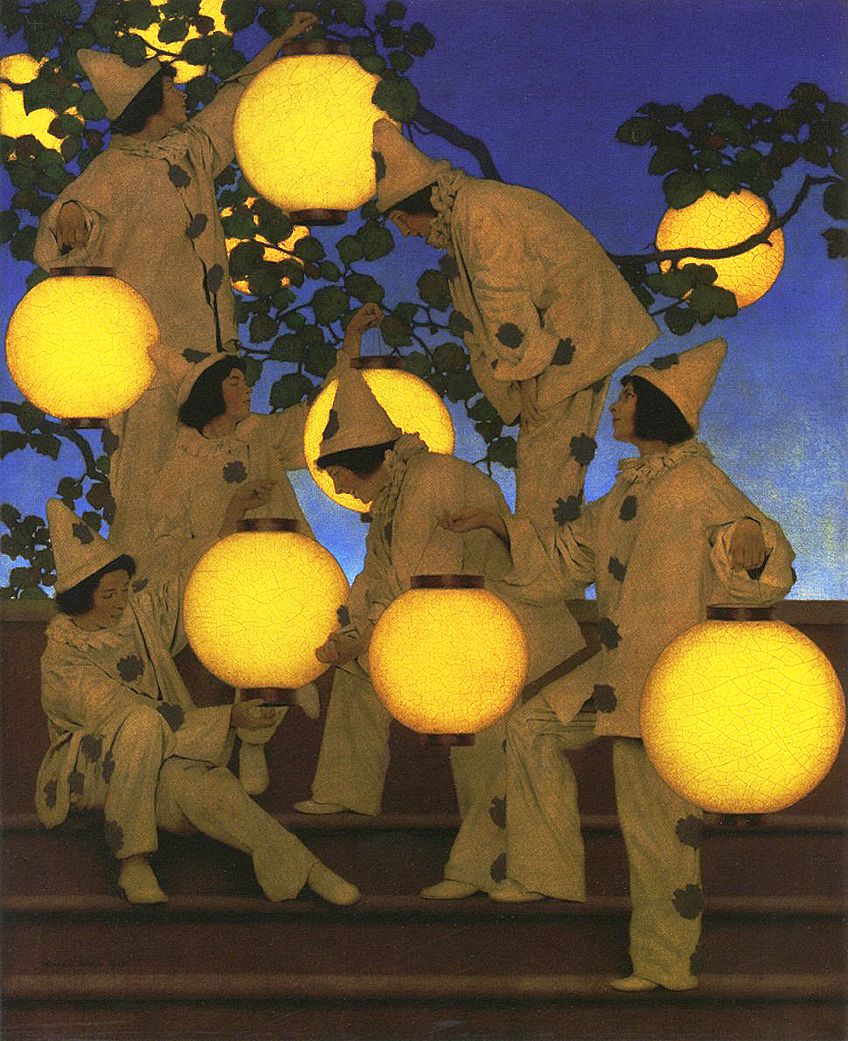 Example of Maxfield Parrish Paintings