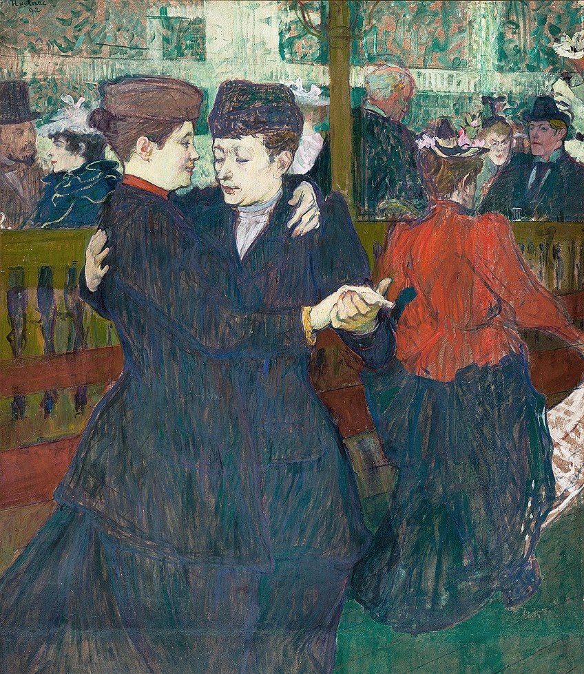 Example of Toulouse-Lautrec Art