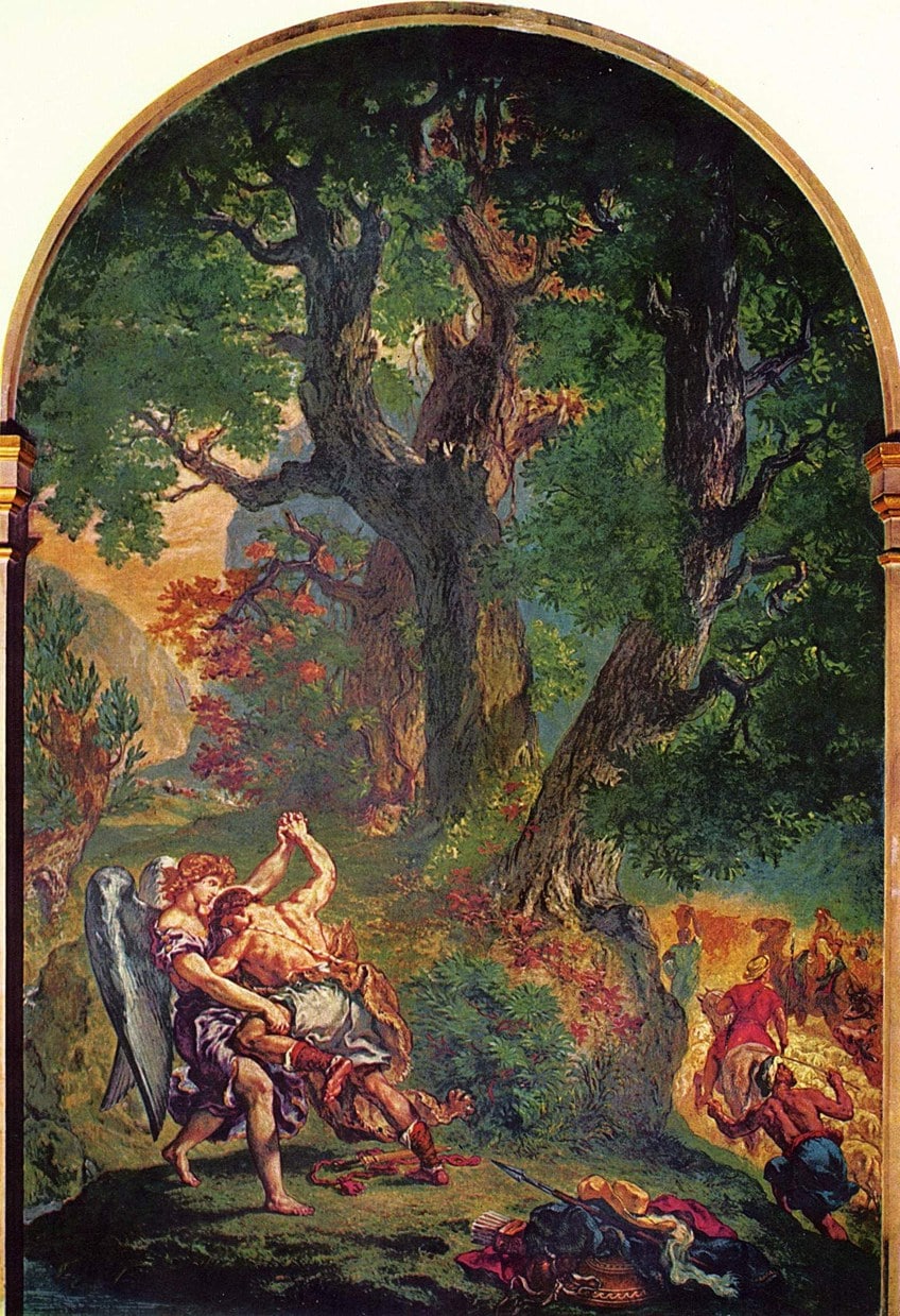 Famous Eugène Delacroix Mural