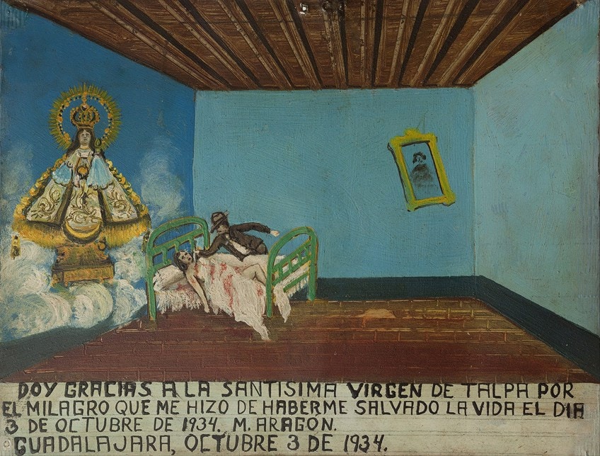 Frida Kahlo Devotional Painting