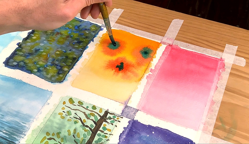 Fun Painting with Watercolors