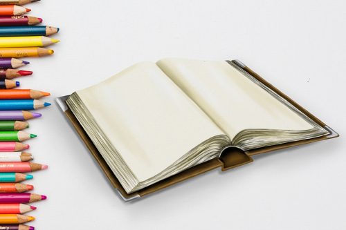 Open Book Tutorial How to Draw a Book - An Easy Tutorial for an Open Book