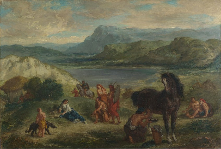 Late Eugène Delacroix Paintings