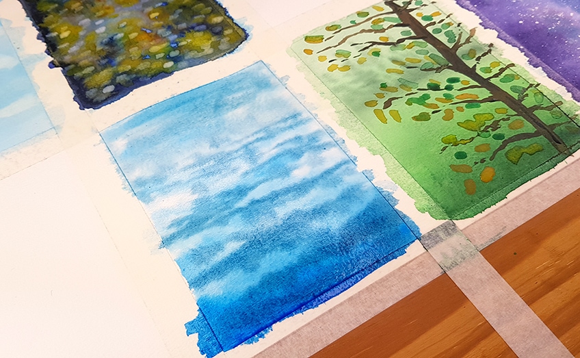 Learning Watercolor Paintings Tips