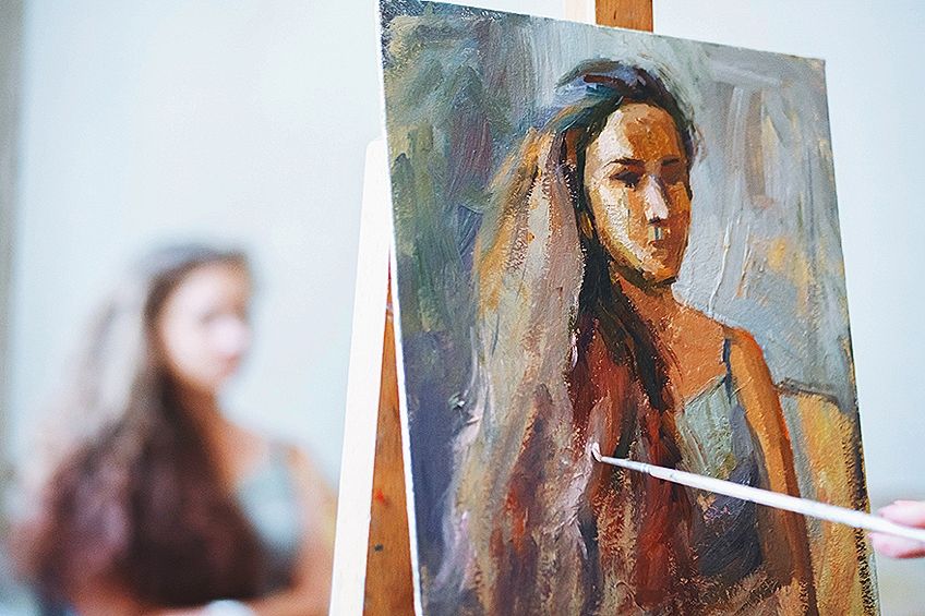 Portrait Oil Painting Ideas on Canvas