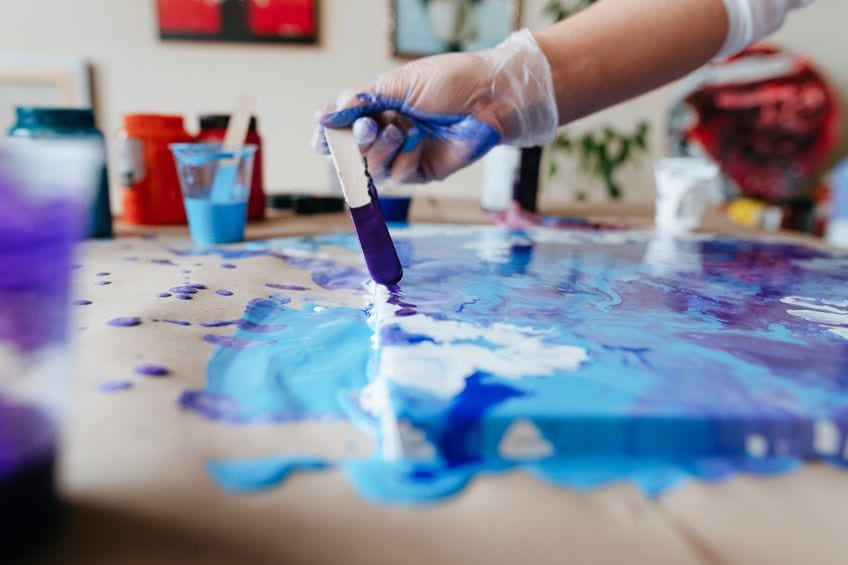 Acrylic Pour Painting - Paint Pouring Techniques Guide