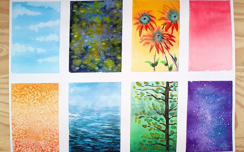 Types Of Watercolor Painting Techniques At Leon Hendricks Blog