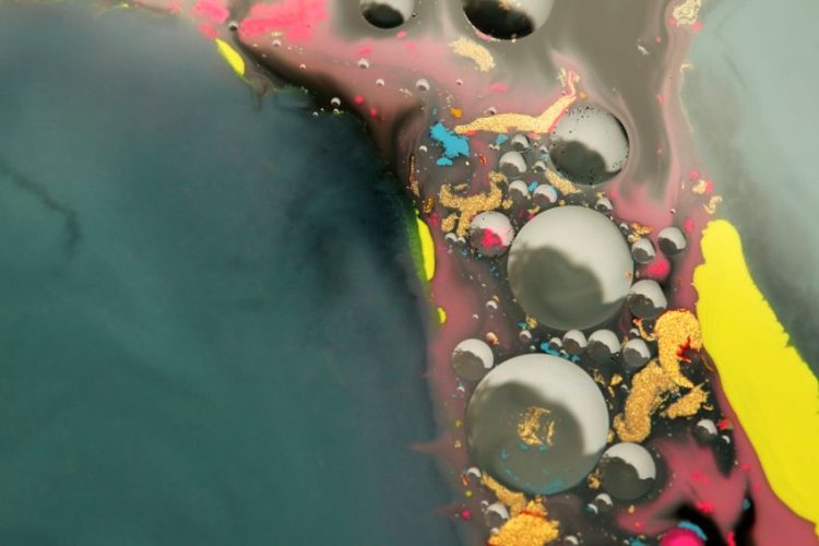 Alcohol Ink Shell Inside Alcohol Ink Art - What You Need to Know for Painting With Alcohol Ink