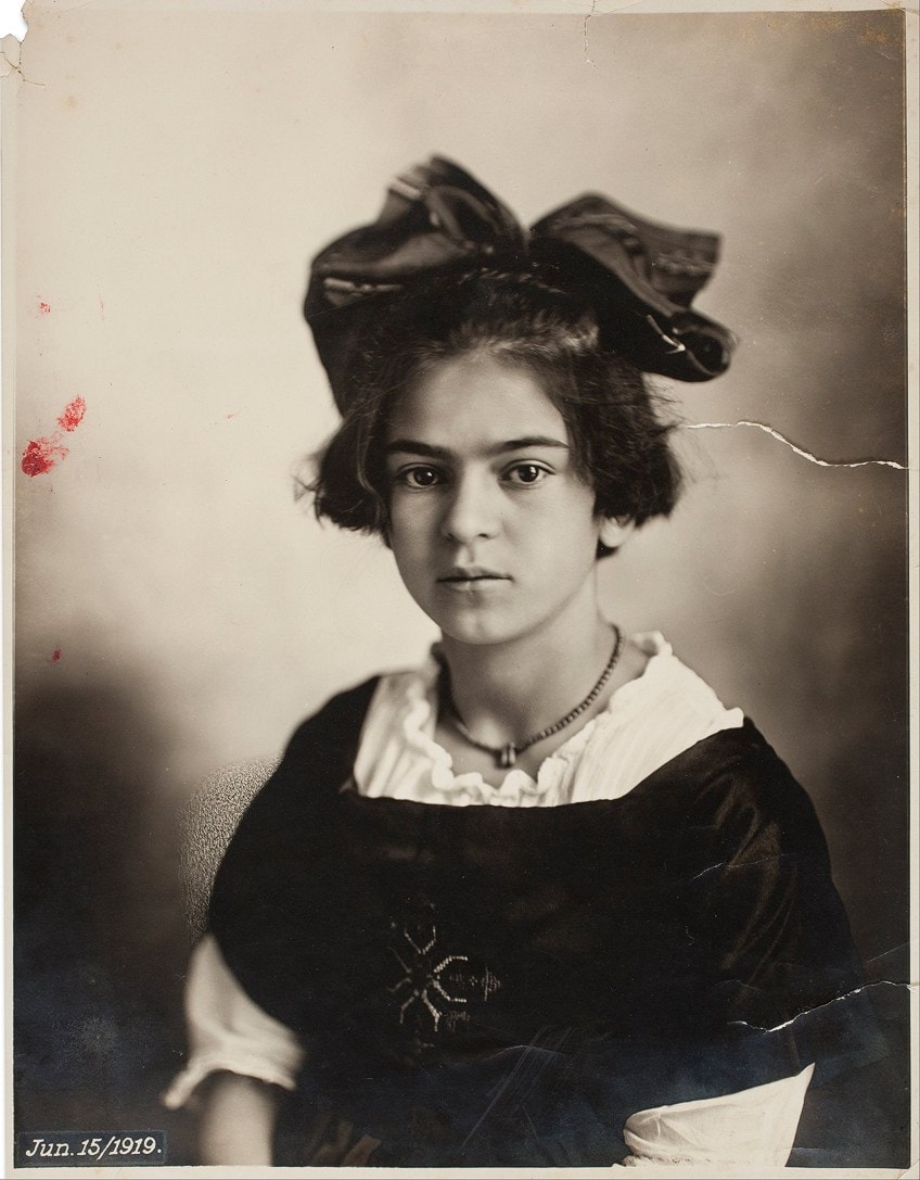 Young Frida Kahlo