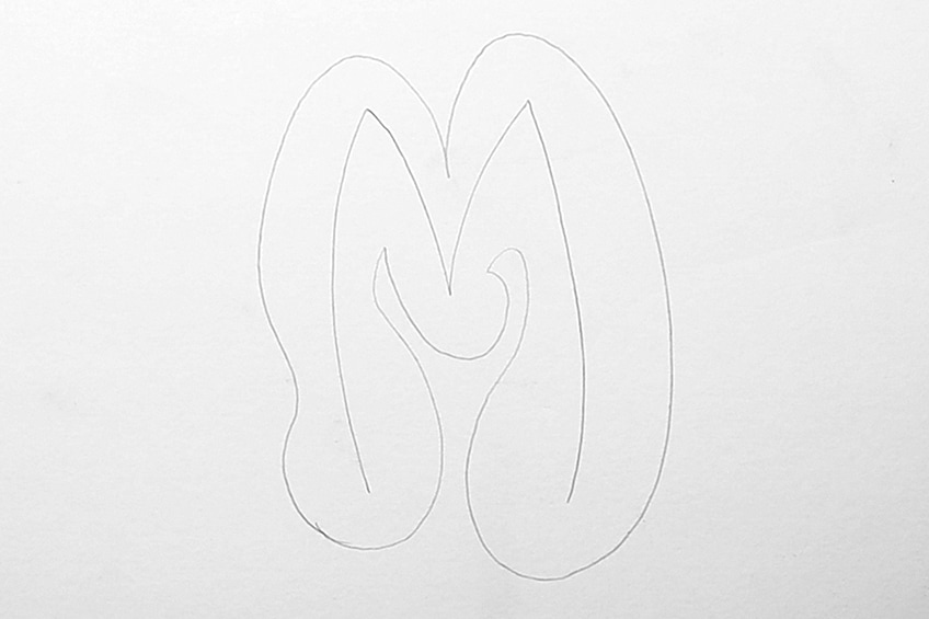 Bubble Letter Drawing 2