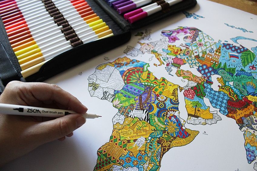 Coloring Art Projects