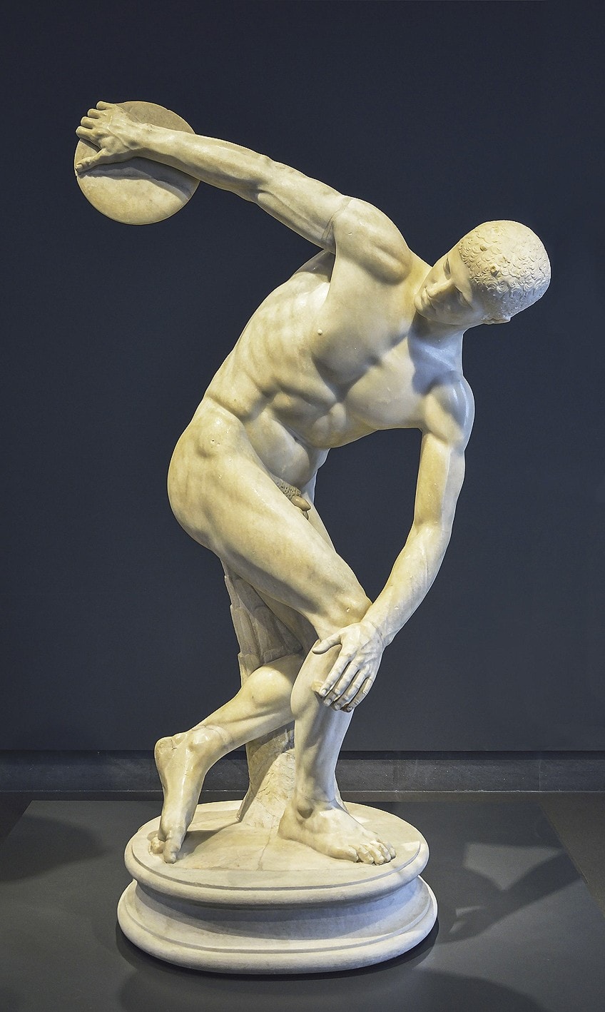 Disc Thrower Statue