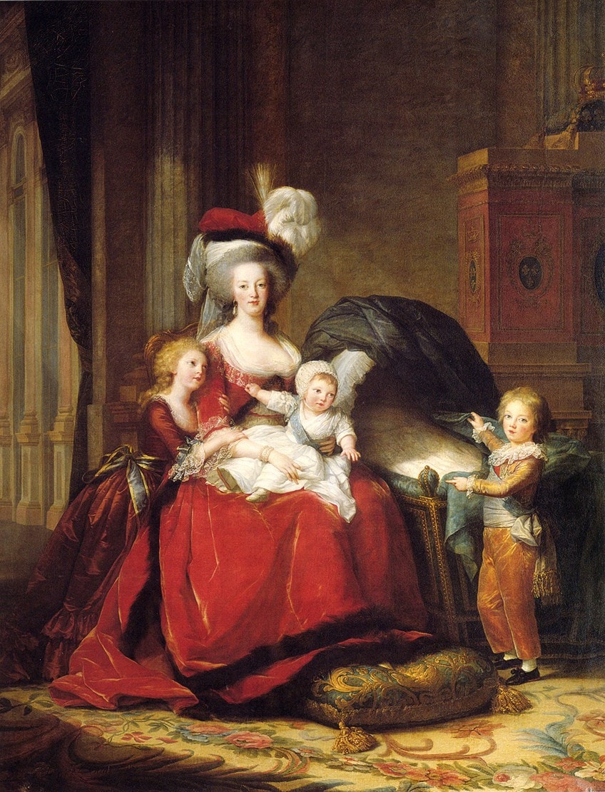 Famous Marie Antoinette Painting