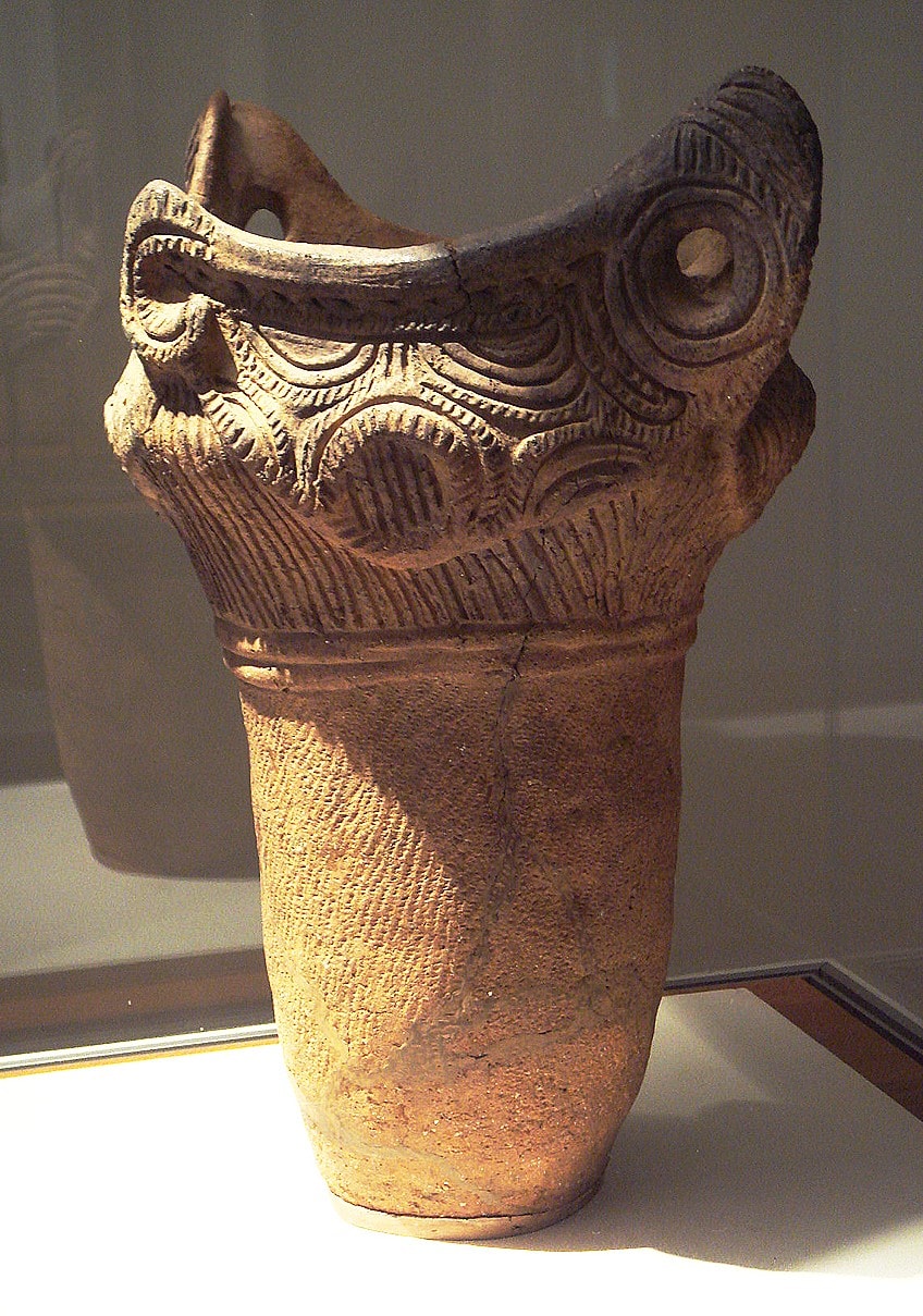 Japanese Jomon Pottery Vase