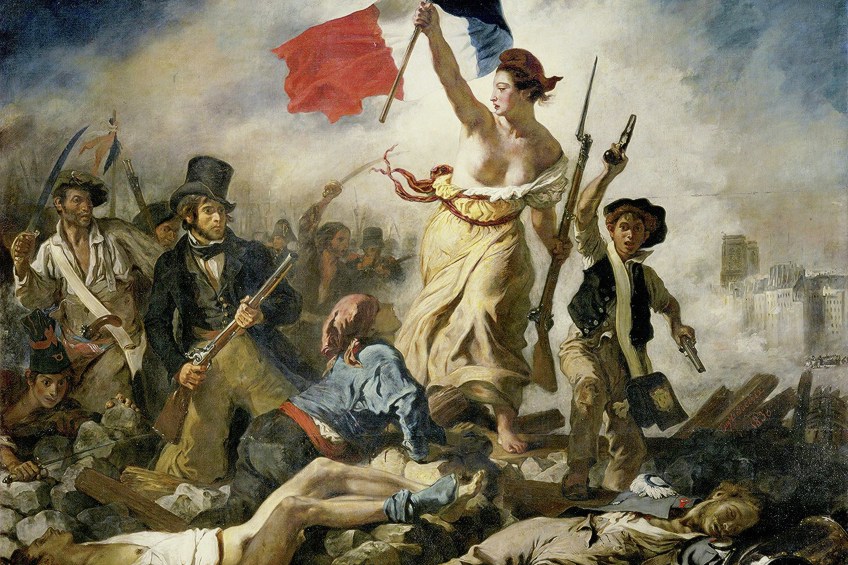 Liberty Leading the People by Eugène Delacroix