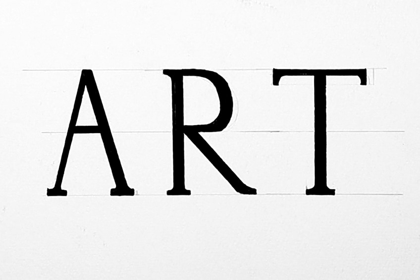 Serif Lettering Style 20