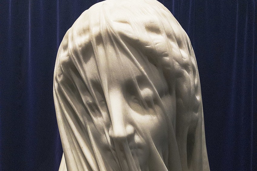 The Veiled Virgin Statue