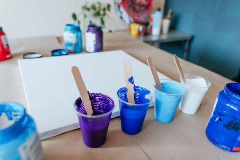 How to Thin Acrylic Paint Mediums for Washes and Pours