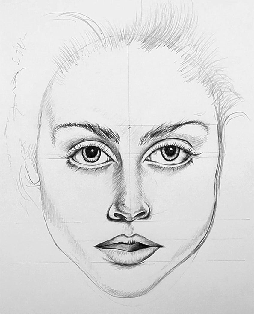 face sketch reference 27