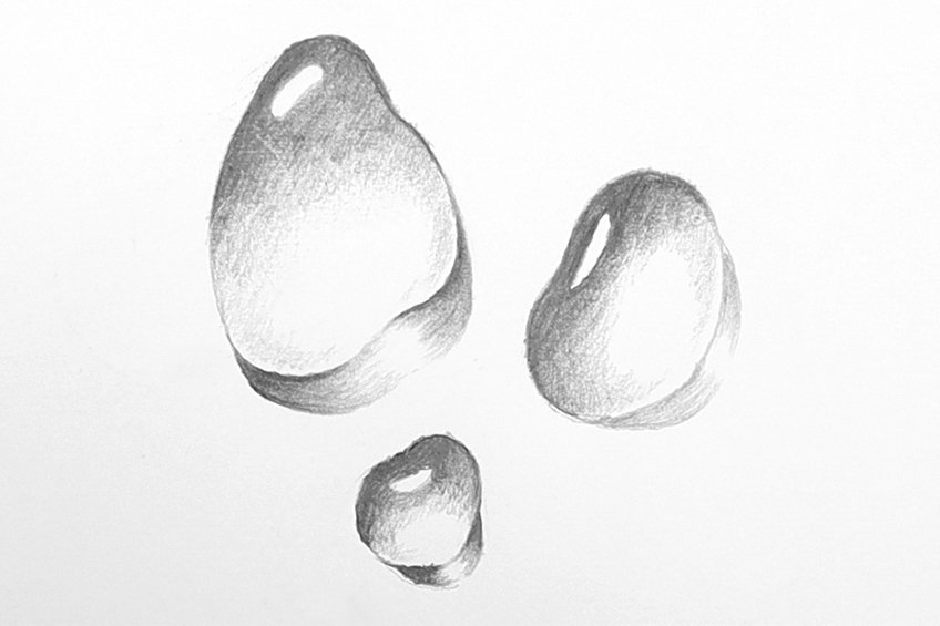 water drop drawing 13