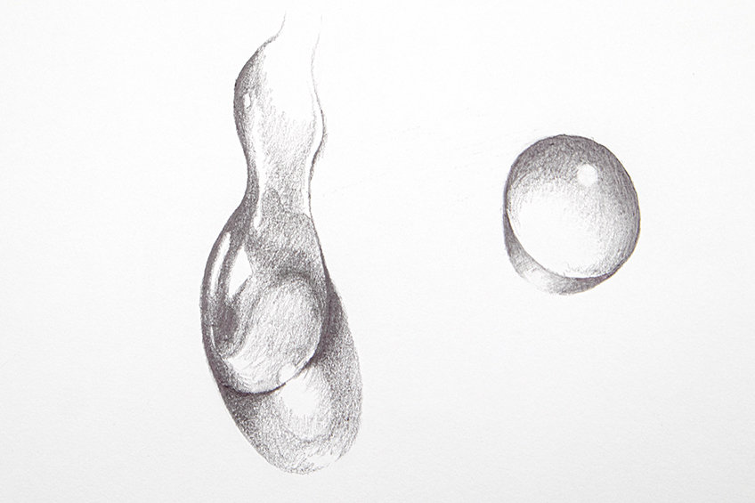 water drop drawing 15