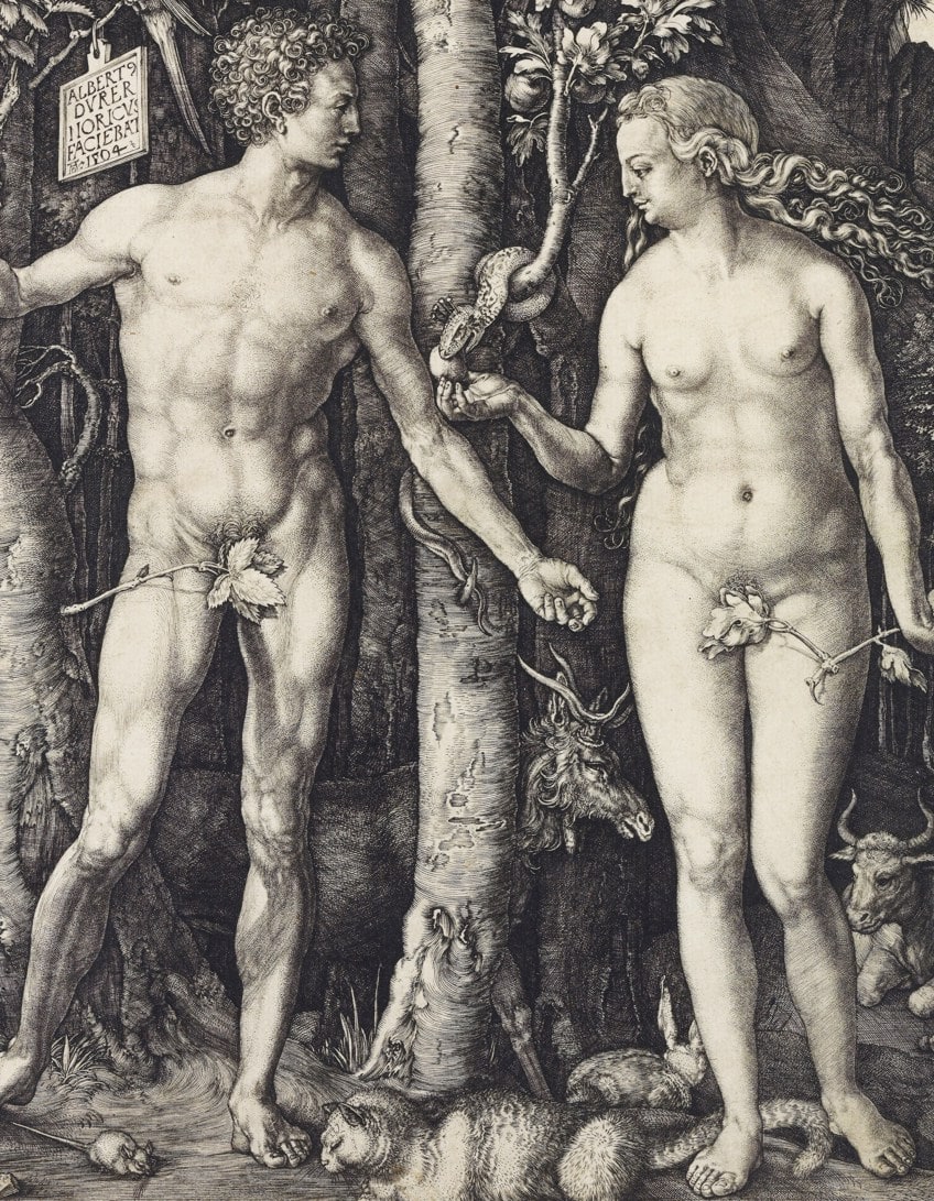 Adam and Eve Art