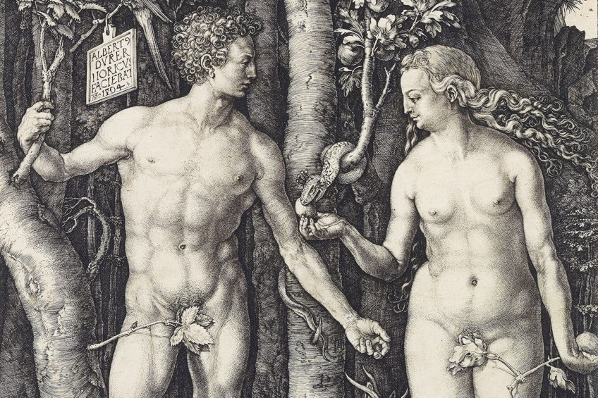 Albrecht Dürer Adam and Eve