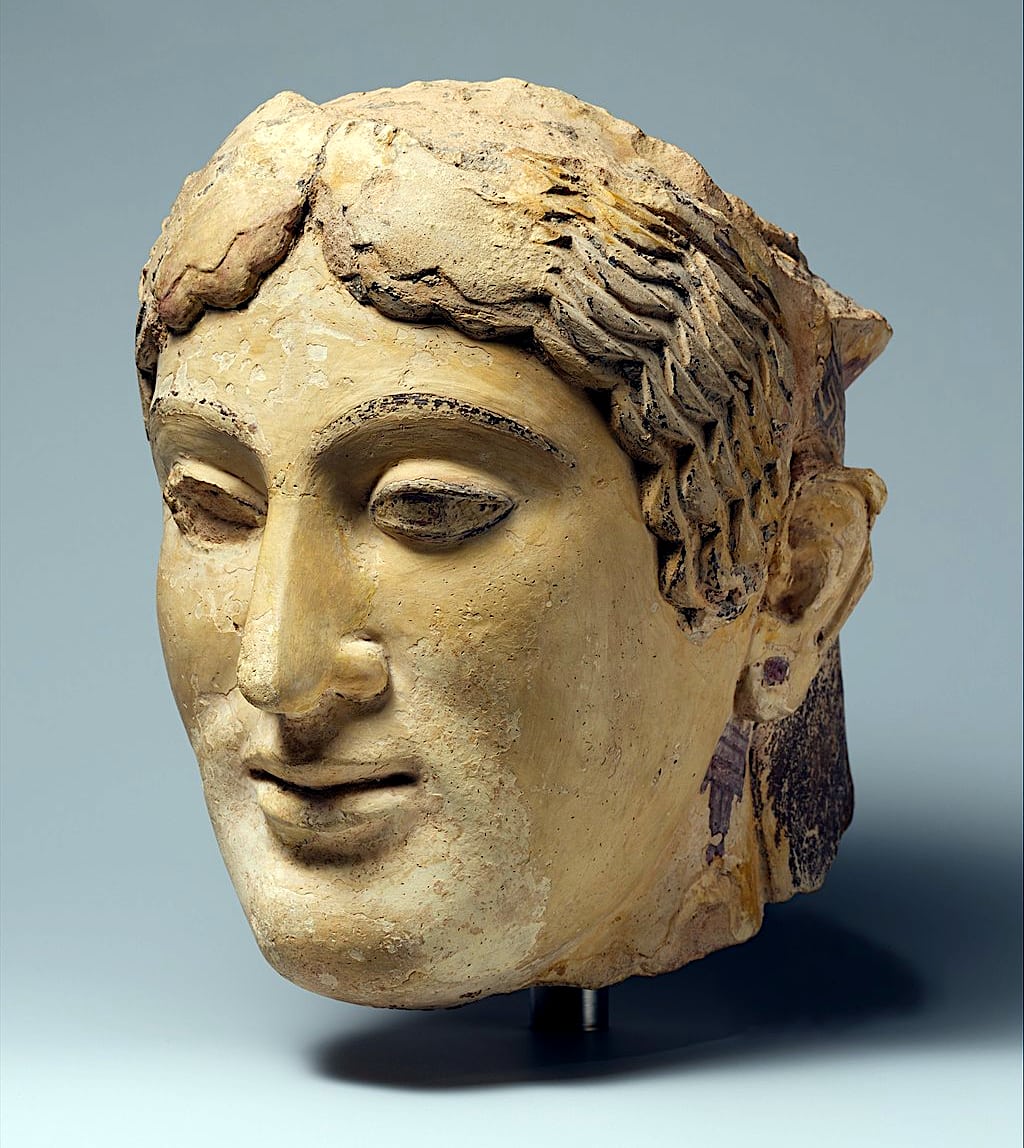 Archaic Greek Smile