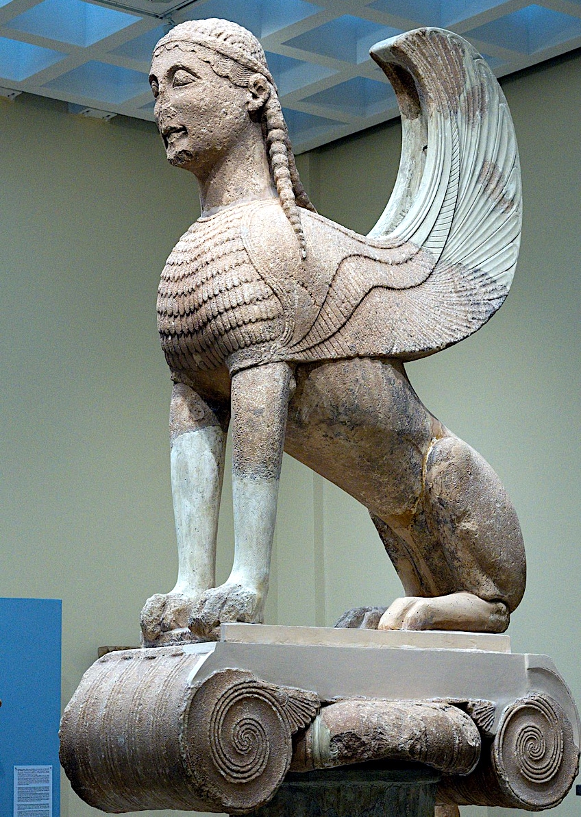 Archaic Greek Sphinx