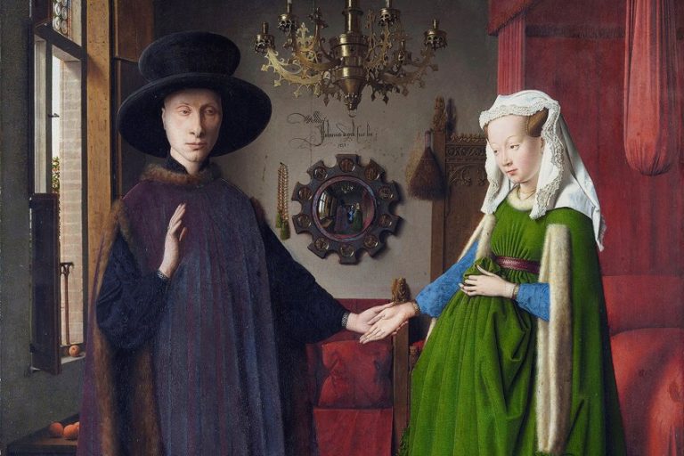 “Arnolfini Portrait” by Jan van Eyck – The Arnolfini Wedding Painting