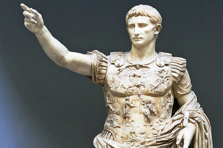 “Augustus of Prima Porta” – Iconic Portrait of Rome’s First Emperor