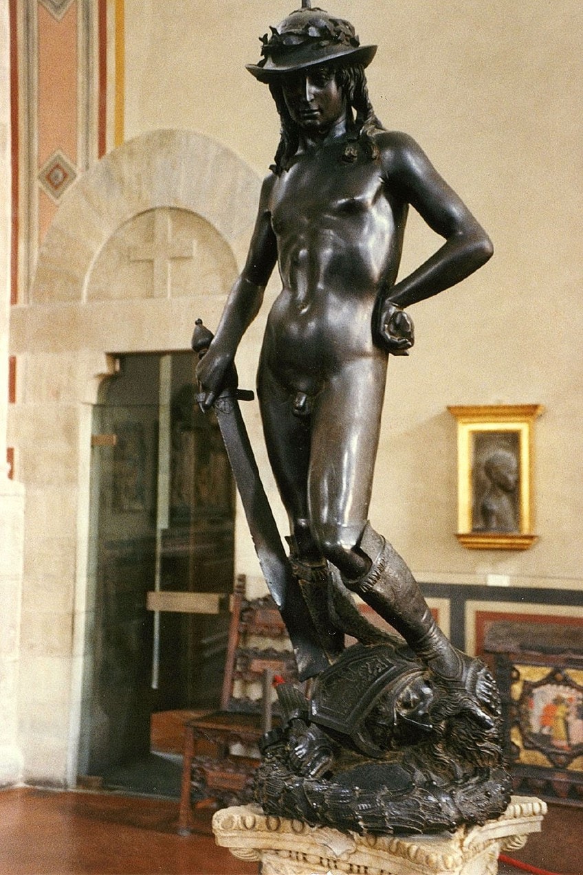 Bronze David Sculpture