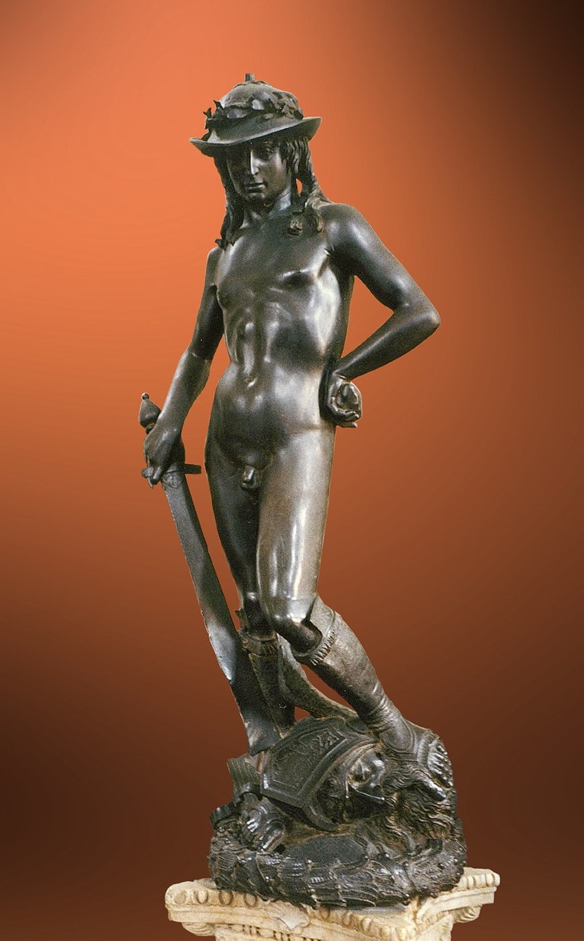 Bronze Statue of David