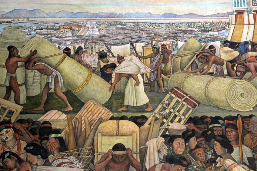 Diego Rivera Painting