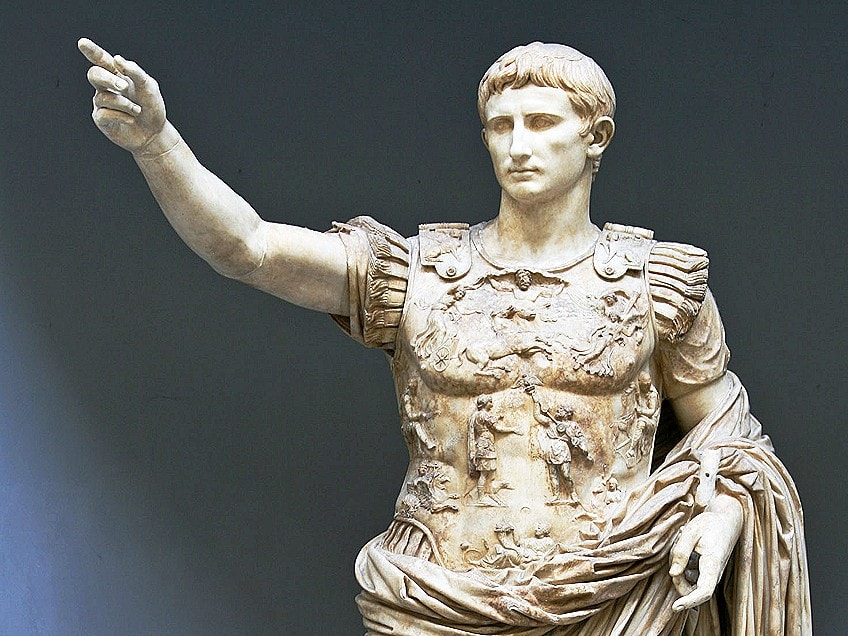 Famous Ceasar Augustus Statue