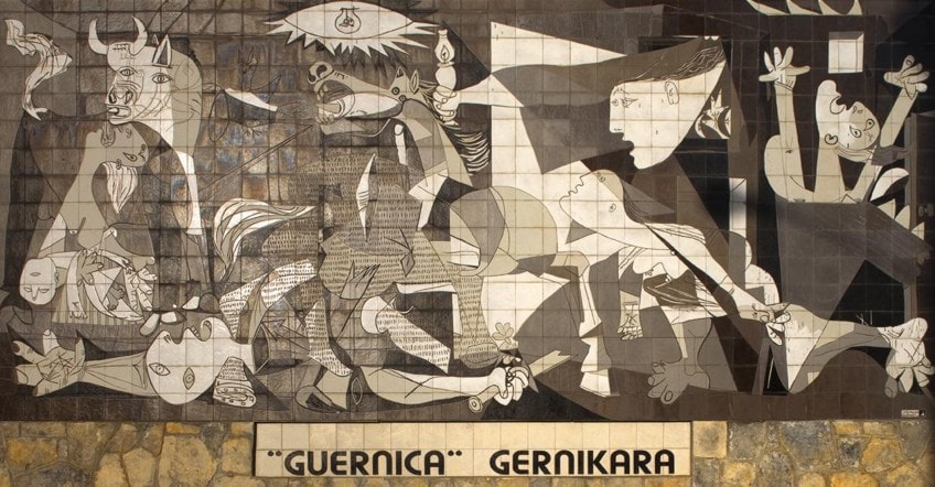 Guernica 1937 by Pablo Picasso Art Print Figurative Museum Poster Multi Sizes 