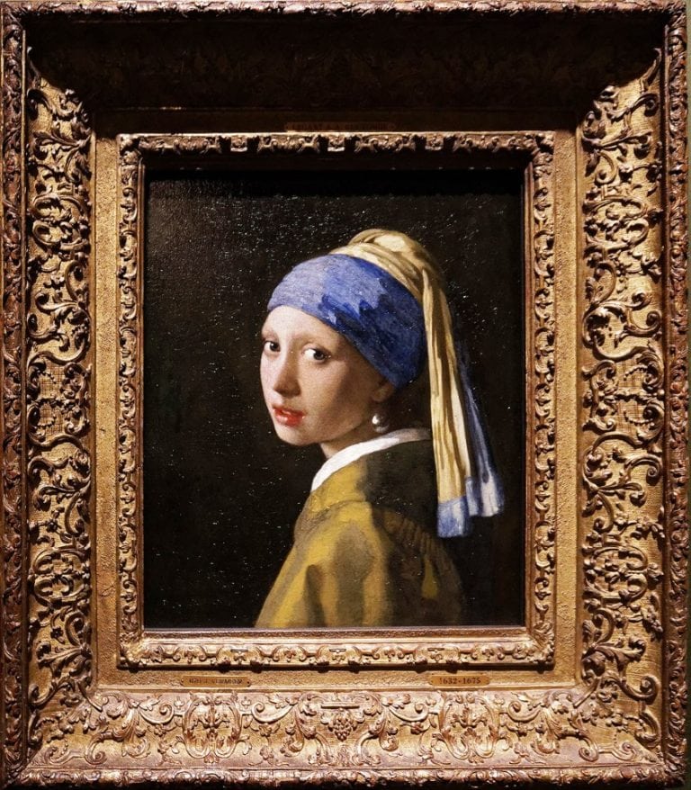 "Girl With a Pearl Earring" Painting Vermeer's Iconic Tronie