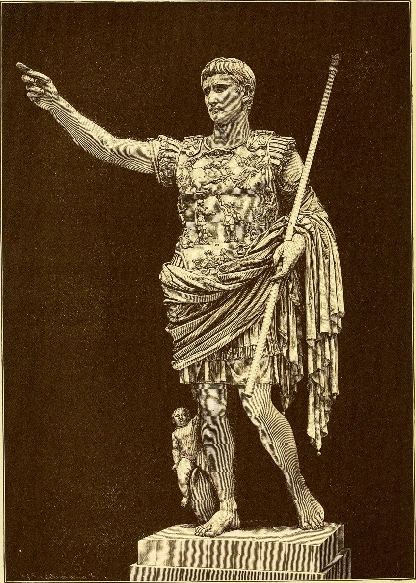 Photograph of the Augustus Statue